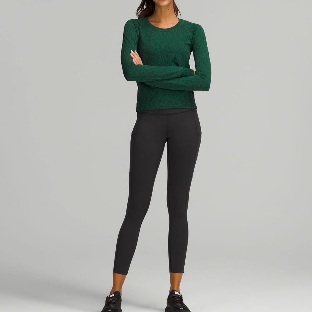 Lululemon Womens Fast And Free Tight 28” (With Pockets) Size 4